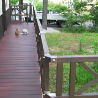 旭神　I様宅　特寸デッキ