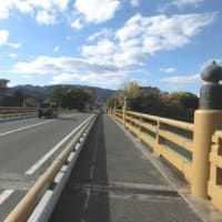 瀬田の唐橋（東海道歩き旅・近江の国）