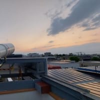 夕方の水星（2025年6月17日）