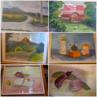 ６年間の水彩画教室の絵