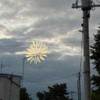 お月さん見てたら、背中にド〜ンと来た