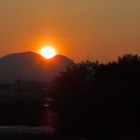 二上山の日の出～北大伴　千早川３　２０２５．７