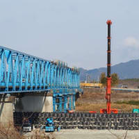 川島大橋撤去