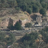 2009年　ヨーロッパキャンプ旅行　ギリシャ　デルフィ