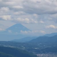高ボッチ高原から見た富士山　2024/07/03