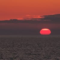 4月の夕暮れ