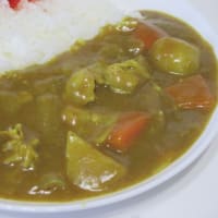 カレー２皿分作ってしまいました