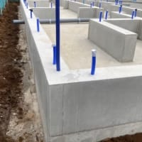 家を建てる、基礎が出来ましたよ‼️