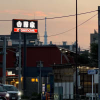 2025/6/28の夕焼け