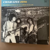 NO.179　CHAR「CHAR LIVE  1976」　