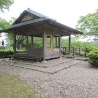 村上市鮭公園整備作業