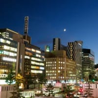 札幌・街の一コマ　：　夜景