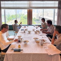 お疲れさん会。