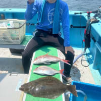 2号船午前便タテ釣り、午後便イサキ釣り