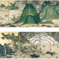 京博・大阪市美の国宝展後期鑑賞　雪舟「天橋立図」「慧可断臂図　伝源頼朝像　「隅田八幡神社人物画像鏡