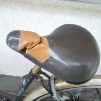 職場の自転車のサドルが折れた