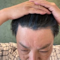 カラートリートメントで　ぼかす