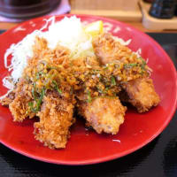 バディ・チルダース「BUDDY CHILDERS QUARTET」、かつや長野上田店で「まぐろカツとささみカツ」の合い盛り定食。