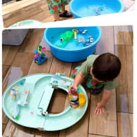 水遊びが楽しい！でも、、