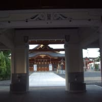 諏訪神社の森