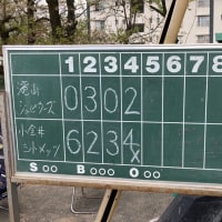 2025/04/12 念願の初ホームラン⚾️⚾️⚾️