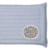「冷頭石枕」 (大) 43×63cm　 那智石入りまくら  七里御浜の那智石でひんやり 冷頭指圧効果で快眠！