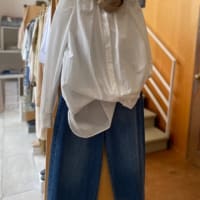 KELEN  アシメトリーデザインギャザードレスと本日のディスプレイ