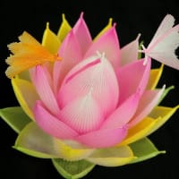 大船FC～紙で作る蓮の花展
