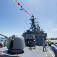 ７／５　護衛艦せとぎり　Ｉｎ　苫小牧港
