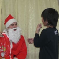 エコーリンガル　「こども英会話」　クリスマス会風景