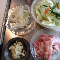 手作り　四川風肉野菜炒め