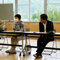 いくさか敬老の日実行委員会＆松本広域森林組合理事会＆大日向上空からの風景