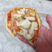 男の料理 「シーフードピザ」