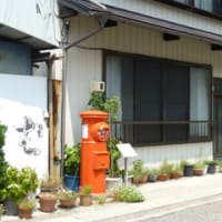 木曽福島　丸ポスト