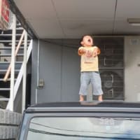 駈くん　水風呂入ったり、車に乗ったら豹変？２0110626