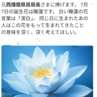 兵庫県西播磨元県民局長さんの　命日
