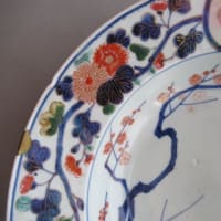 伊万里 色絵 髭皿
