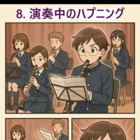 吹部あるある 演奏中のハプニング