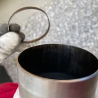 【ディアベル】マフラーの差込式フランジ加工…
