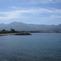 5月の佐渡　海と山