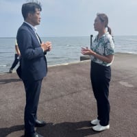 武知実波 日本サーフィン連盟 副理事長 就任祝賀・辰巳ビーチクリーンイベント（７／６）★LES