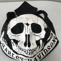 Harley Davidson Skull cap.