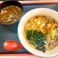 あり賀せいろう（馬喰横山）朝食セット•カレー