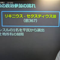 民衆の政治参加の流れ　・拡大するローマ　「22」