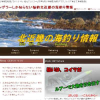 北近畿の釣りサイトのサイトマップを変更