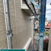 外壁塗装松戸市での無機塗装の作業工程です。