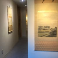 山本丘人　軸　雨月