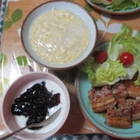 朝から肉は嬉しや♫