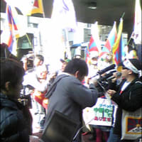 チベット武力弾圧への抗議デモ（東京）と、日本のマスコミ