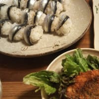 釣った魚で晩ごはん